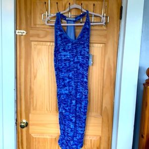 ATHLETA Printed Tee Racerback Dress